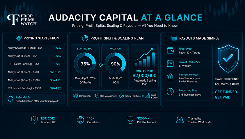Audacity Capital at a Glance