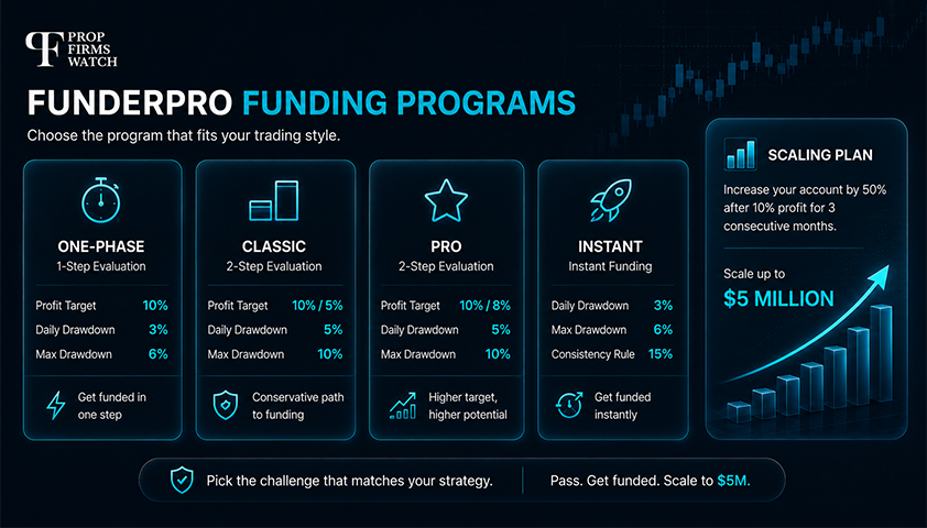 FunderPro Funding Programs