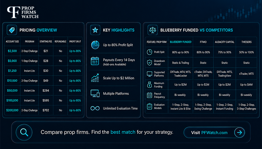 Blueberry Funded Pricing
